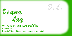 diana lay business card